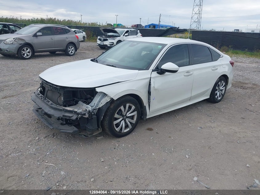 2025 Honda Civic, Left Side, IAAI, VIN 2HGFE2F22SH103033 — photo 2