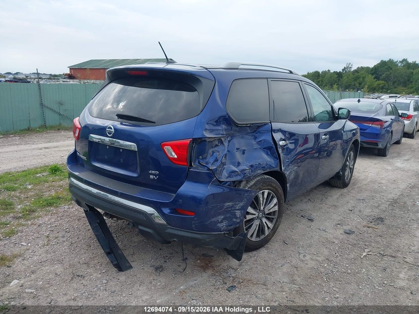 Vin: 5n1dr2mmxhc641114, lot: 3099044, nissan pathfinder 20174