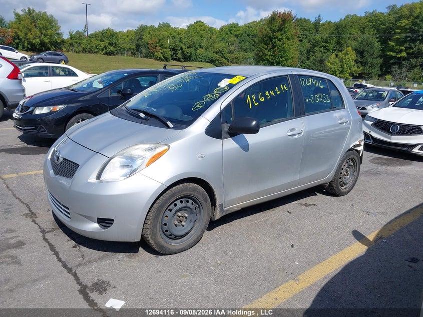 2008 Toyota Yaris Rs, Удар сзади, IAAI, VIN JTDKT923285213753 — фото 2