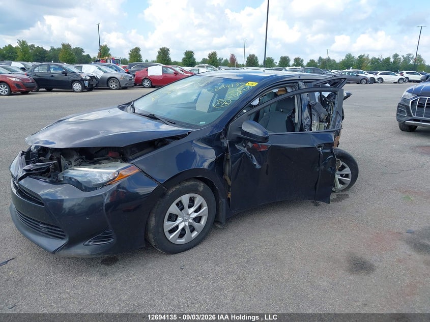 2017 Toyota Corolla, Удар сзади, IAAI, VIN 2T1BURHE4HC778126 — фото 2