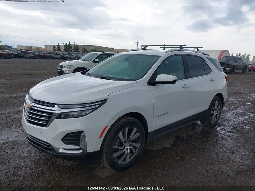 2023 Chevrolet Equinox Premier, Град, IAAI, VIN 3GNAXXEG1PL239589 — фото 2