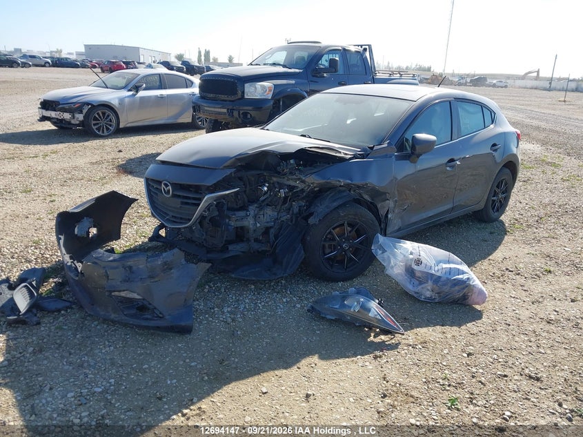 Vin: 3mzbm1l77gm303390, lot: 3099117, mazda 3 touring 20162