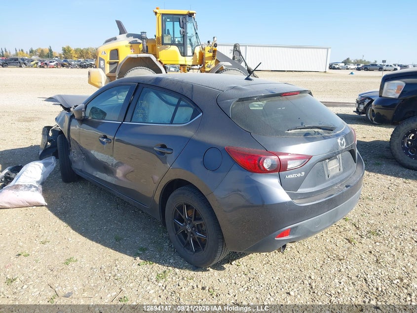 Vin: 3mzbm1l77gm303390, lot: 3099117, mazda 3 touring 20163