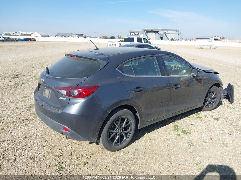 Vin: 3mzbm1l77gm303390, lot: 3099117, mazda 3 touring 20164