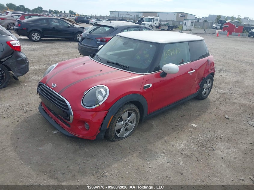 Vin: wmwxr3c0xl2l82755, lot: 3099140, mini cooper 20202