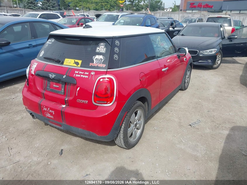 Vin: wmwxr3c0xl2l82755, lot: 3099140, mini cooper 20204