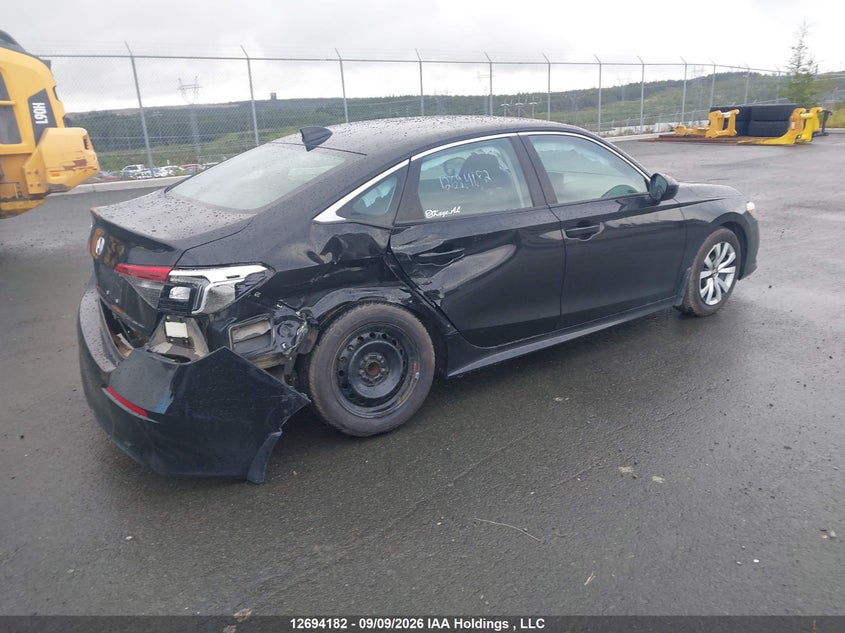 Vin: 2hgfe2f21nh102105, lot: 3099152, honda civic lx 20224