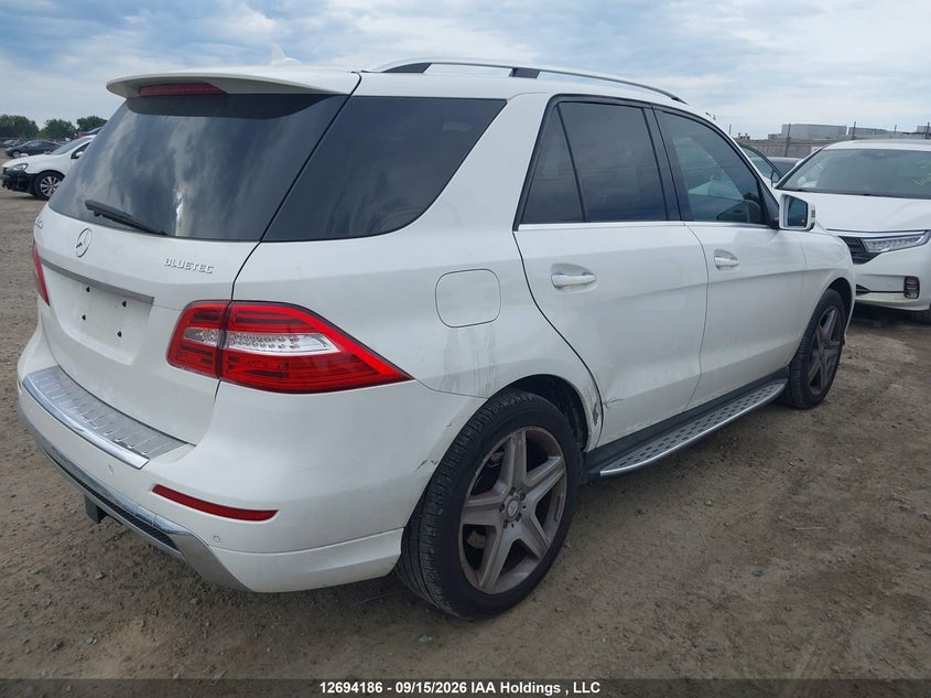 Vin: 4jgda2eb4fa533522, lot: 3099156, mercedes-benz ml 350 bluetec 20154