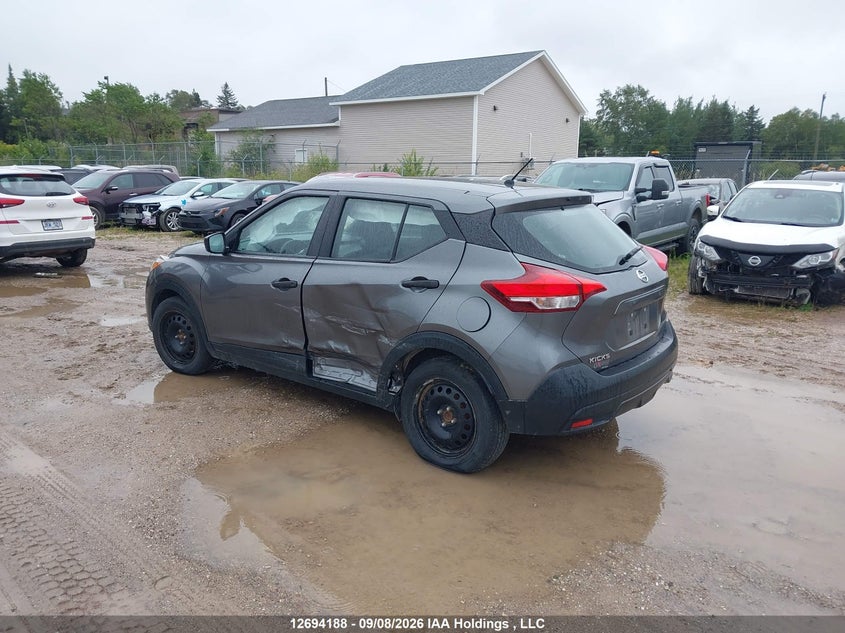 Vin: 3n1cp5cu2kl528457, lot: 3099158, nissan kicks s/sr/sv 20193