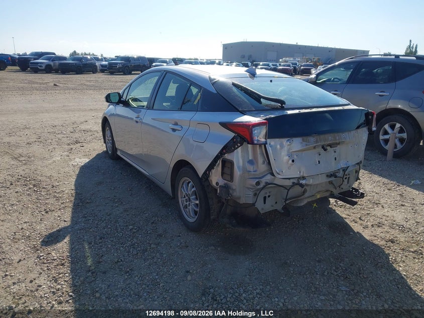 Vin: jtdl9rfu9k3000484, lot: 3099169, toyota prius 20193