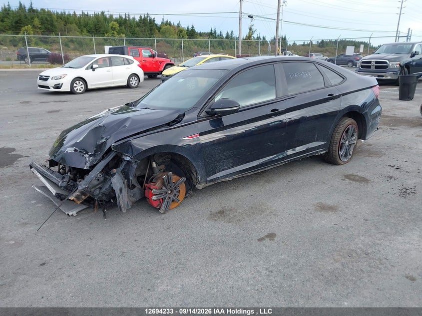 2019 Volkswagen Jetta Gli 35Th Edition, Front, IAAI, VIN 3VW5T7BU4KM157534 — photo 2