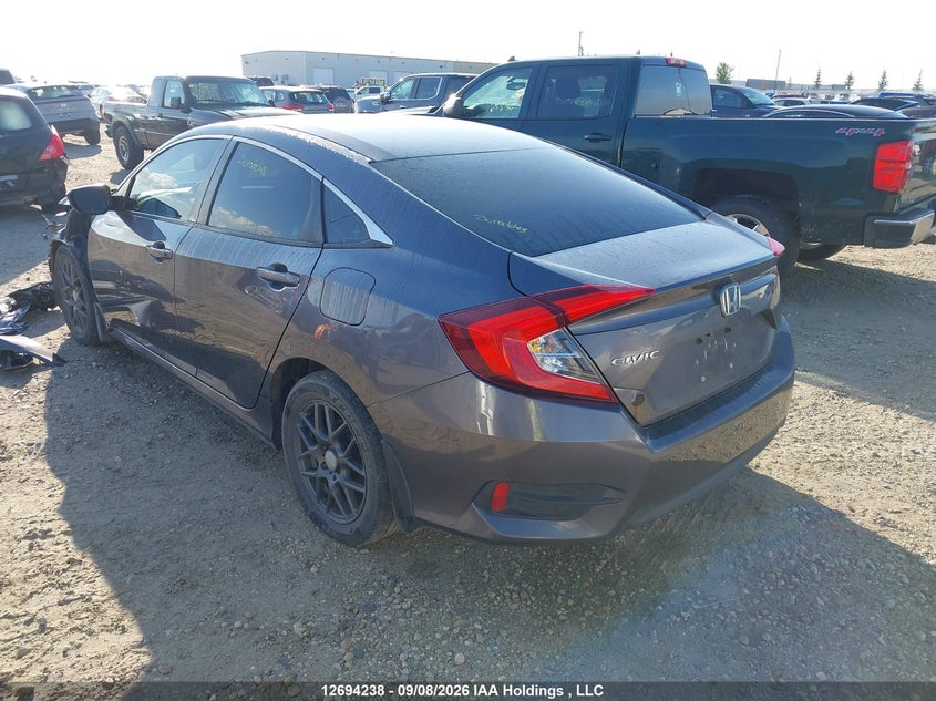 Vin: 2hgfc2f86jh005325, lot: 3099209, honda civic ex 20183