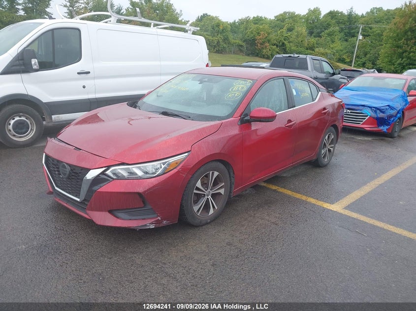 Vin: 3n1ab8cv4ly212949, lot: 3099212, nissan sentra sv 20202