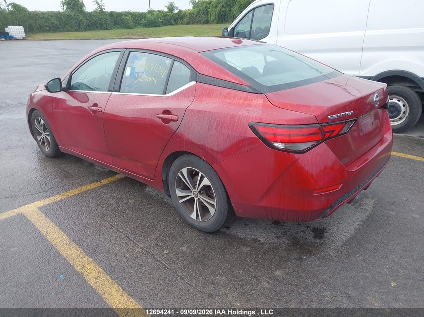 Vin: 3n1ab8cv4ly212949, lot: 3099212, nissan sentra sv 20203