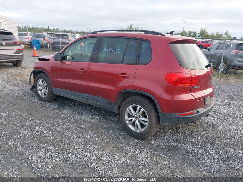 Vin: wvgjv7ax5fw020501, lot: 3099213, volkswagen tiguan s/se/sel/r-line 20153