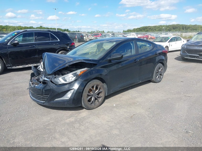 Vin: kmhdh4aexgu539493, lot: 3099222, hyundai elantra sport appearance 20162