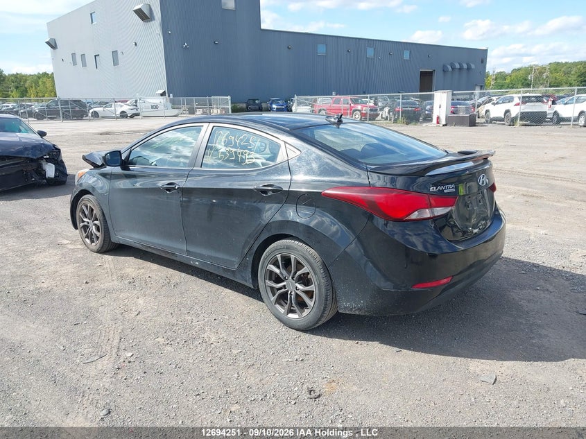 Vin: kmhdh4aexgu539493, lot: 3099222, hyundai elantra sport appearance 20163