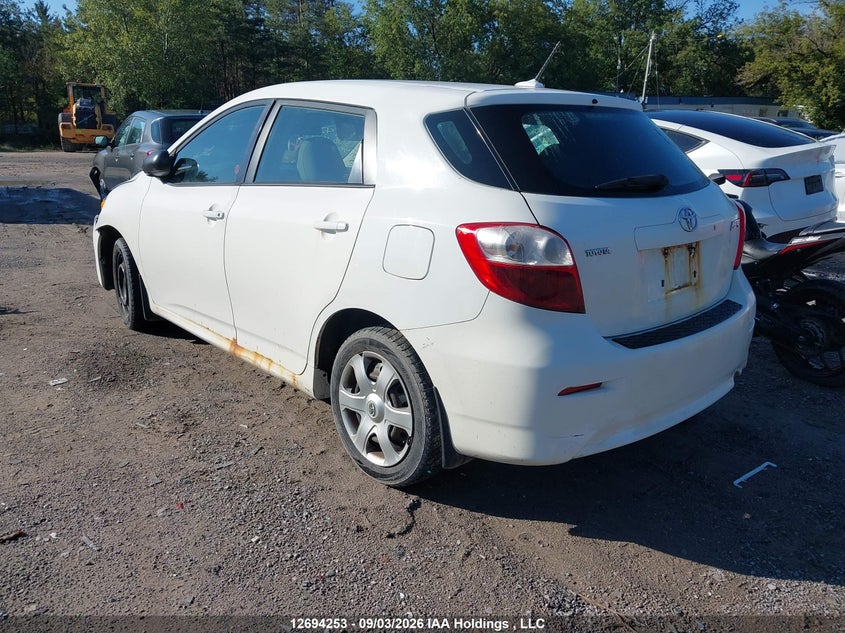 Vin: 2t1ku4ee5ac350112, lot: 3099224, toyota matrix wagon 20103