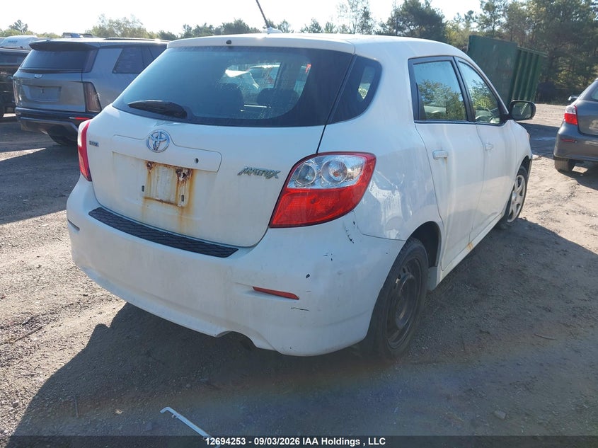 Vin: 2t1ku4ee5ac350112, lot: 3099224, toyota matrix wagon 20104