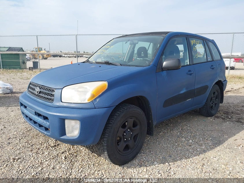 2001 Toyota RAV 4, Удар ззаду, IAAI, VIN JTEHH20V610029423 — фото 2