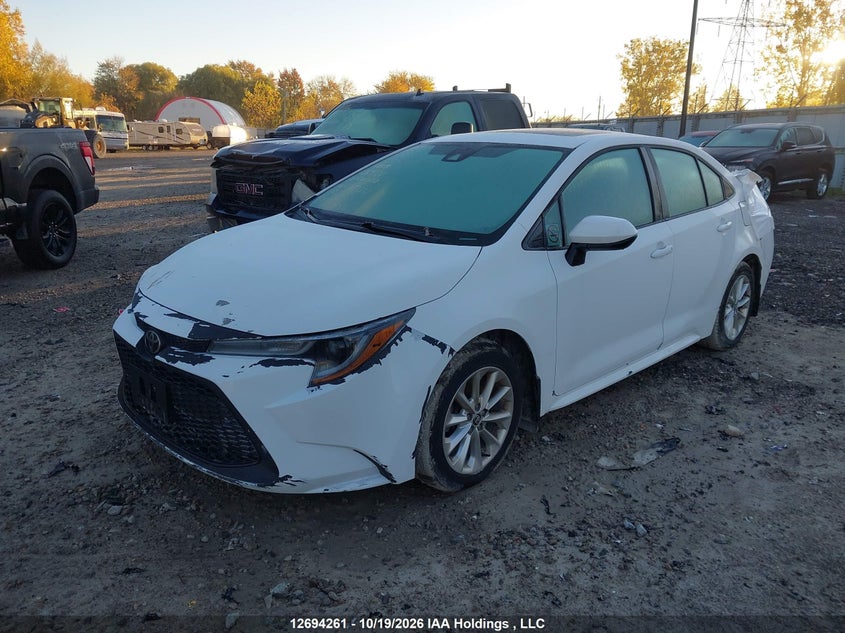 Vin: 5yfbprbexlp027542, lot: 3099232, toyota corolla le 20202