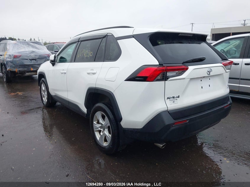 Vin: 2t3b1rfv6kw055502, lot: 3099251, toyota rav4 le 20193