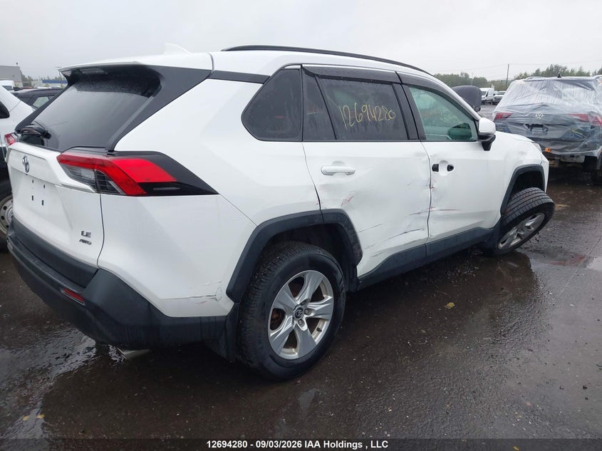 Vin: 2t3b1rfv6kw055502, lot: 3099251, toyota rav4 le 20194