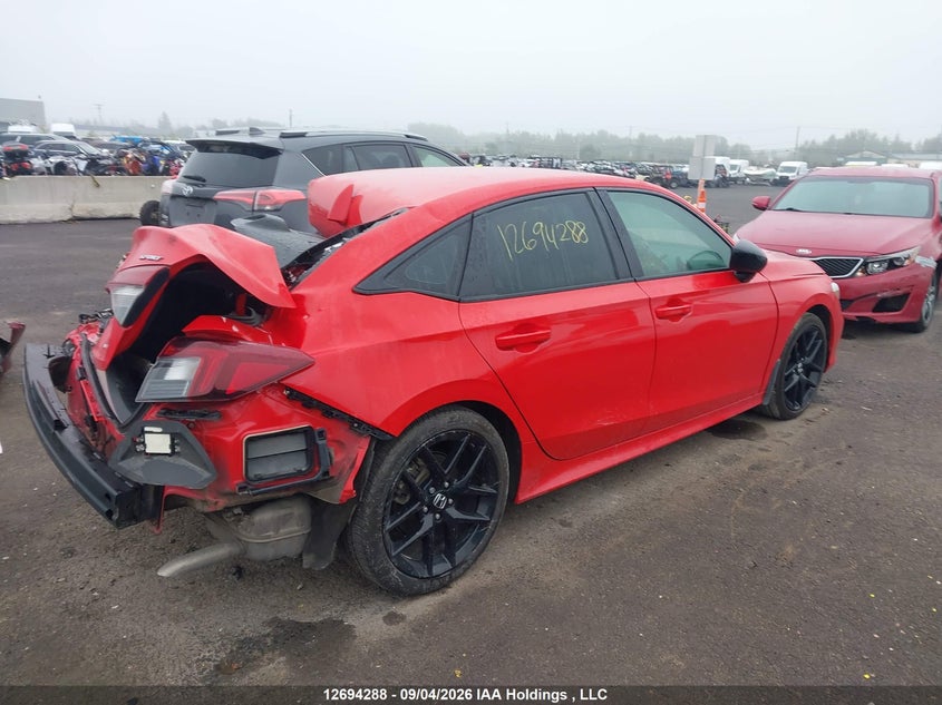 Vin: 2hgfe4f87sh014929, lot: 3099259, honda civic sport hybrid/sport touring hybrid 20254
