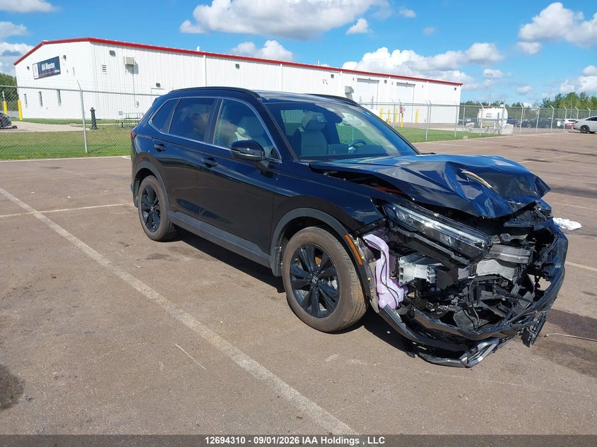 2024 Honda Cr-V Sport Touring, Front, IAAI, VIN 2HKRS6H93RH215024