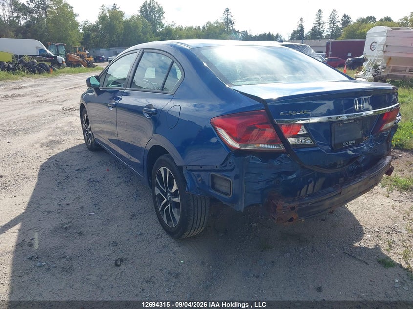 Vin: 2hgfb2e52fh008921, lot: 3099286, honda civic 20153