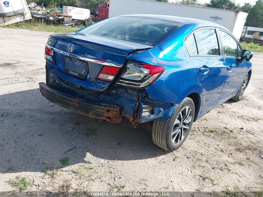 Vin: 2hgfb2e52fh008921, lot: 3099286, honda civic 20154