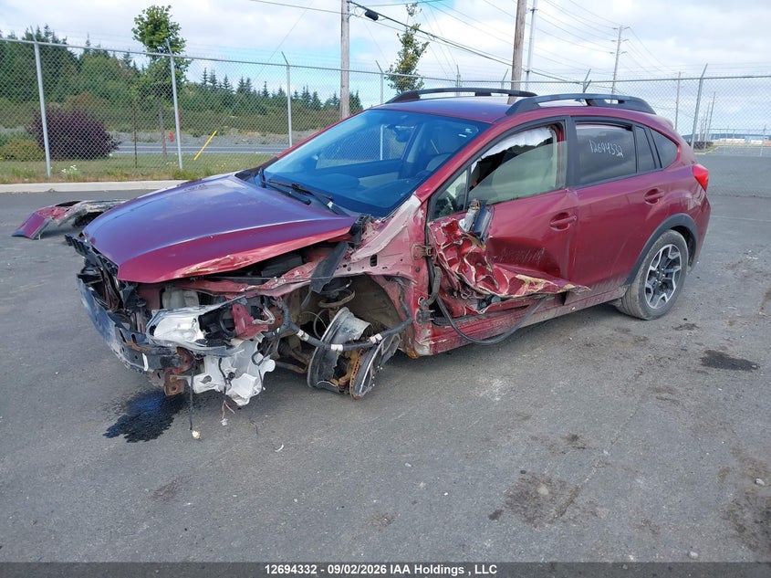 2017 Subaru Crosstrek Premium, Левый бок, IAAI, VIN JF2GPABC3H8217452 — фото 2