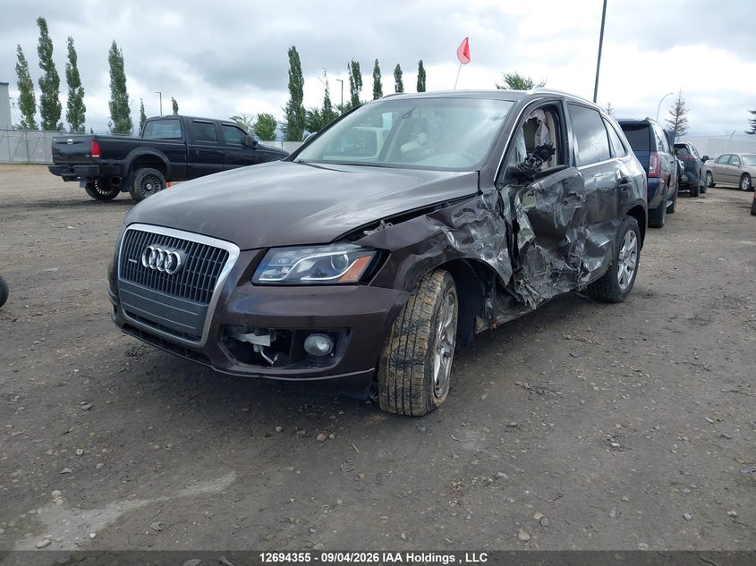 2011 Audi Q5, Левый бок, IAAI, VIN WA1LFCFP3BA095520 — фото 2