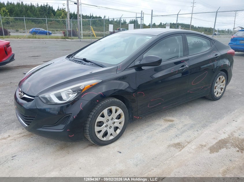 Vin: 5npdh4ae3fh587432, lot: 3099346, hyundai elantra gl 20152