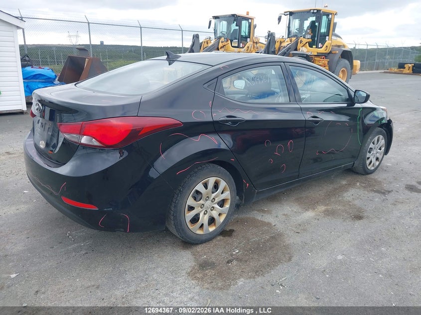Vin: 5npdh4ae3fh587432, lot: 3099346, hyundai elantra gl 20154