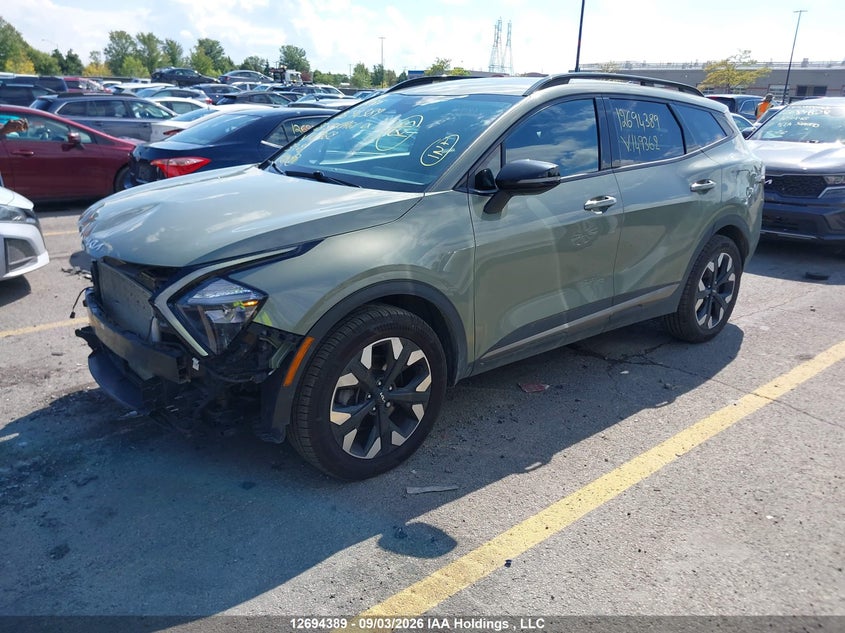 Vin: kndpucaf8p7149362, lot: 3099369, kia sportage lx 20232