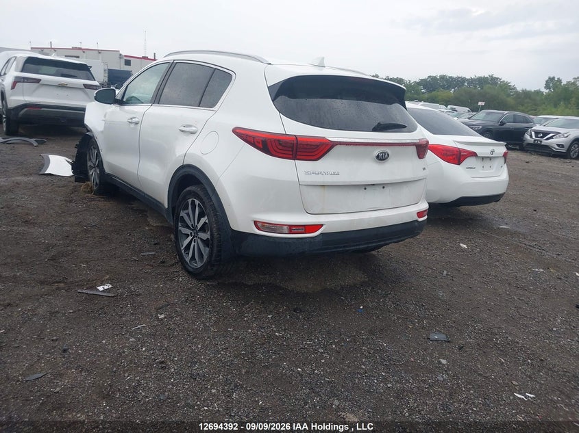 Vin: kndpncac3j7405711, lot: 3099372, kia sportage ex 20183