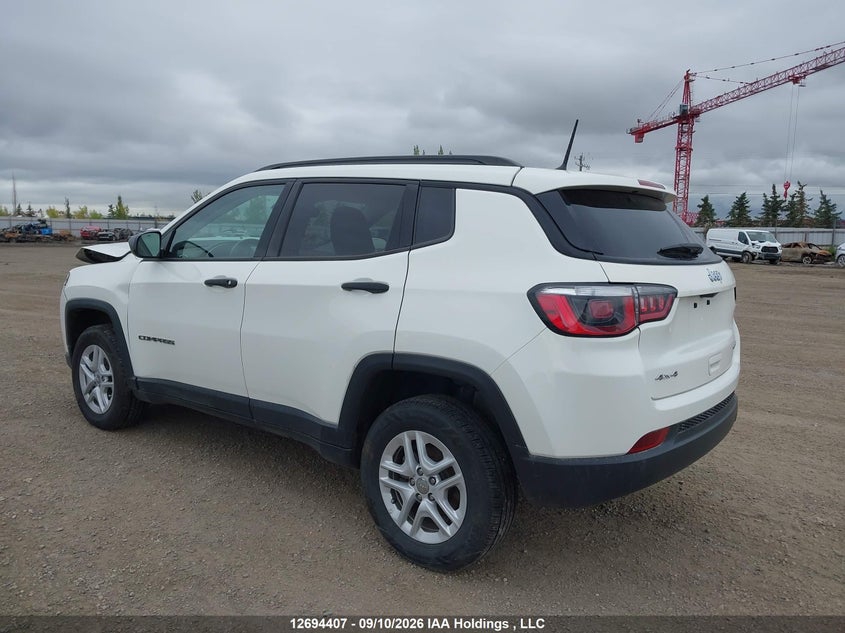 Vin: 3c4njdab5jt401316, lot: 3099387, jeep compass sport 20183