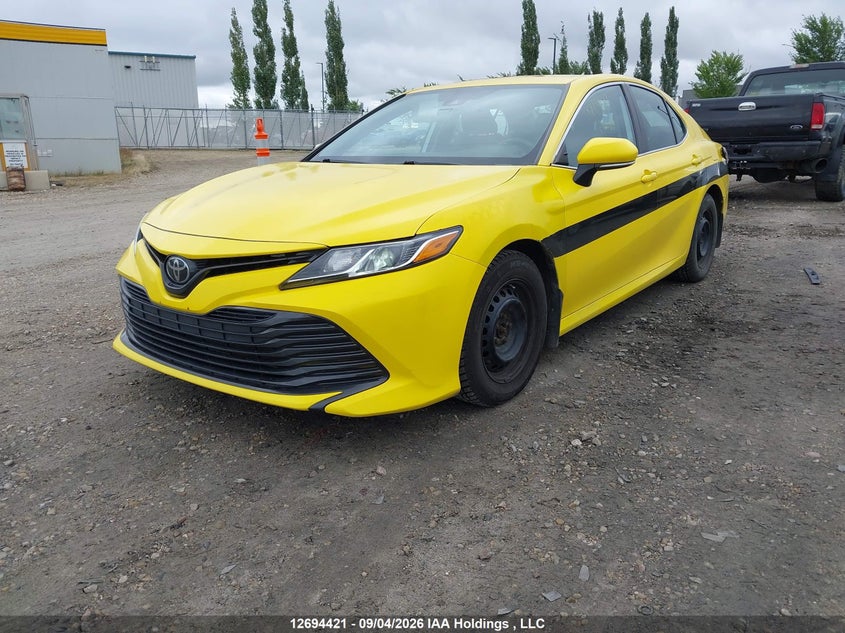 2019 Toyota Camry L/Le/Xle/Se/Xse, Удар сзади, IAAI, VIN 4T1B11HK3KU223206 — фото 2