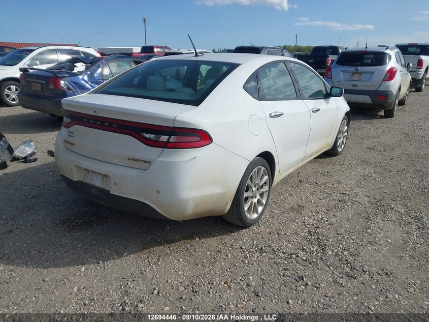 Vin: 1c3cdfca1dd293449, lot: 3099426, dodge dart limited/gt 20134