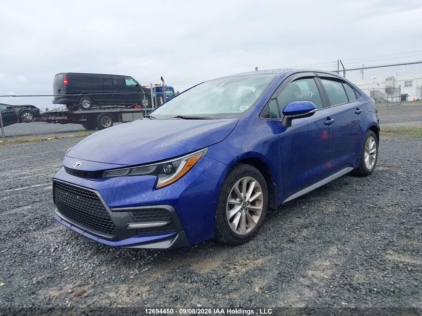 Vin: 5yfb4mbe1np111084, lot: 3099430, toyota corolla se 20222
