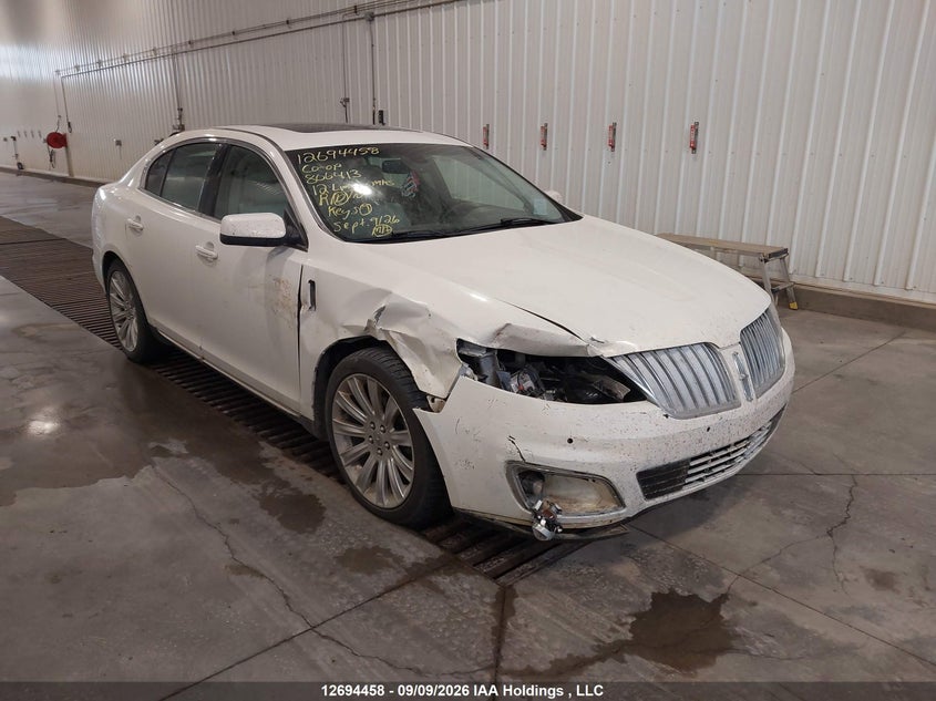 2012 Lincoln Mks, Правий перед, IAAI, VIN 1LNHL9ER3CG806413