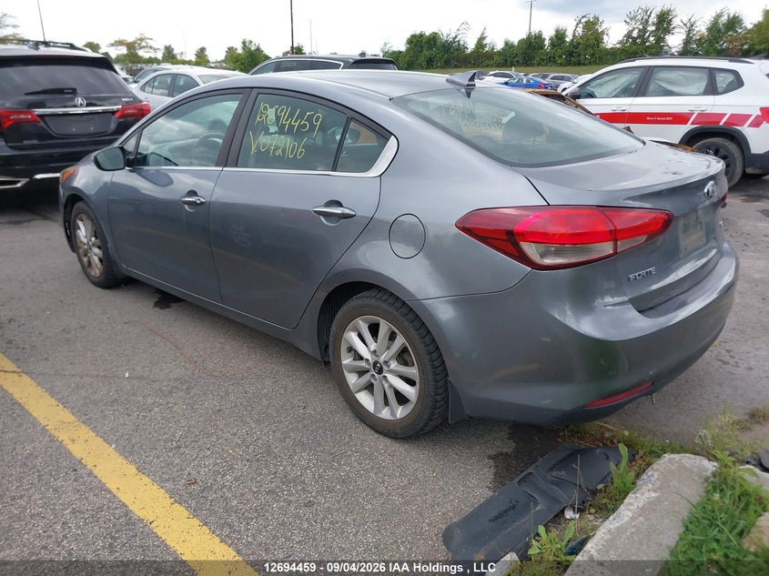 Vin: 3kpfl4a80he072106, lot: 3099439, kia forte ex/ex luxury/ex+ 20173