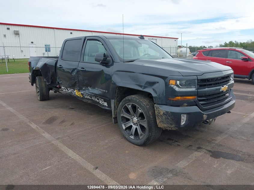 2018 Chevrolet Silverado 1500 2Lt, Правый бок, IAAI, VIN 3GCUKREC3JG127292