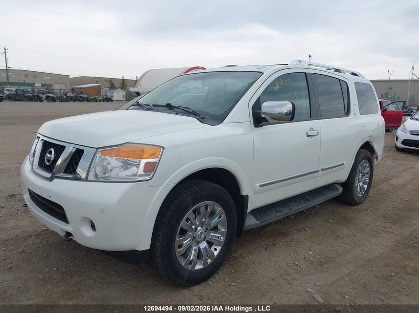 Vin: 5n1aa0ne3fn607166, lot: 3099476, nissan armada platinum 20152