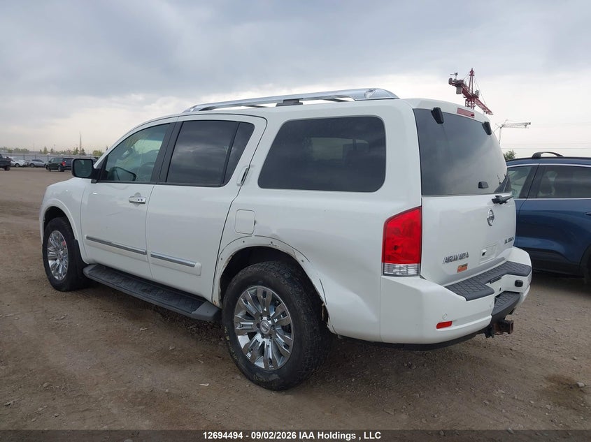 Vin: 5n1aa0ne3fn607166, lot: 3099476, nissan armada platinum 20153