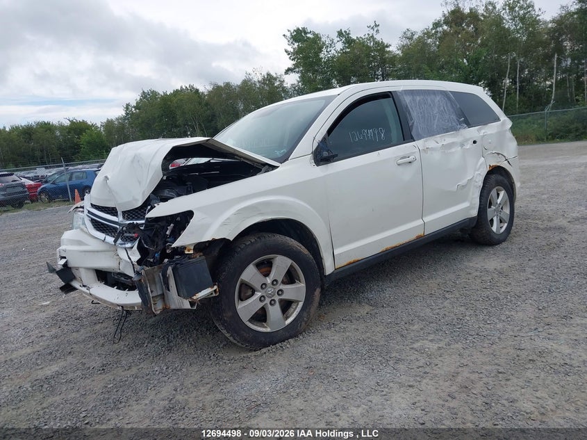 2013 Dodge Journey, Удар спереди, IAAI, VIN 3C4PDCAB4DT687447 — фото 2