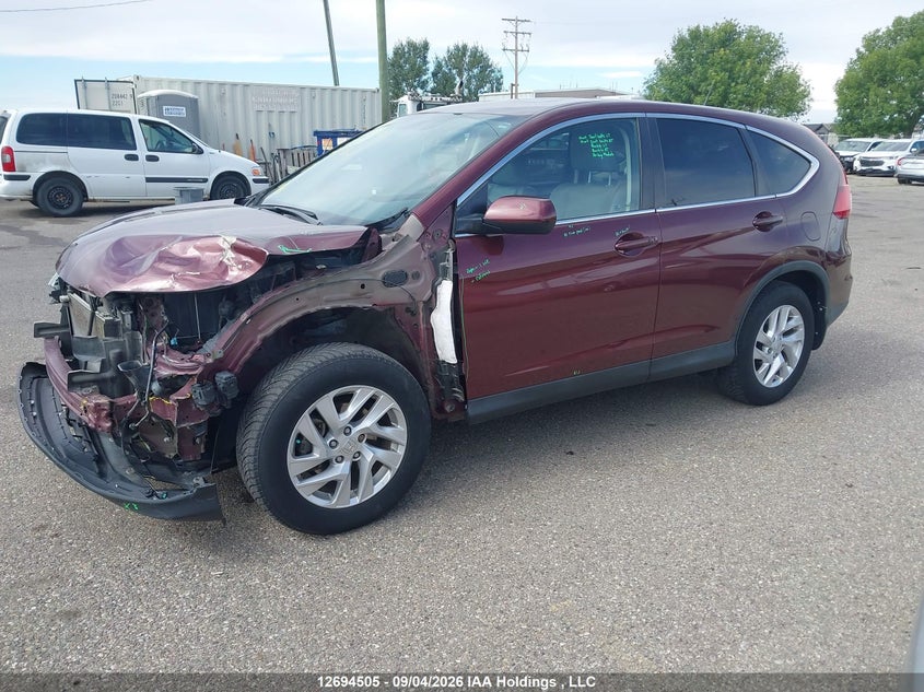 2015 Honda CR-V, Front, IAAI, VIN 2HKRM4H71FH127193 — photo 2