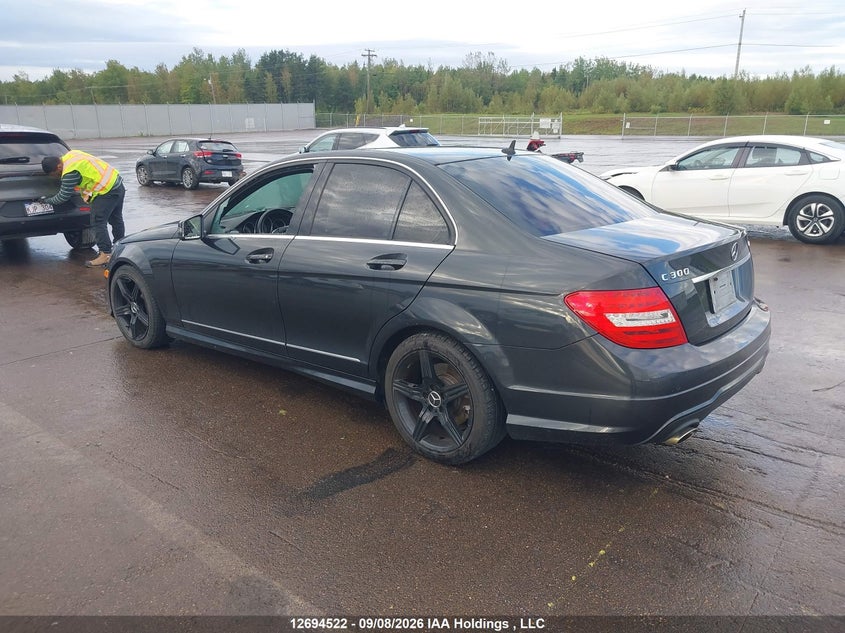 Vin: wddgf8ab1da869756, lot: 3099504, mercedes-benz c 300 4matic 20133