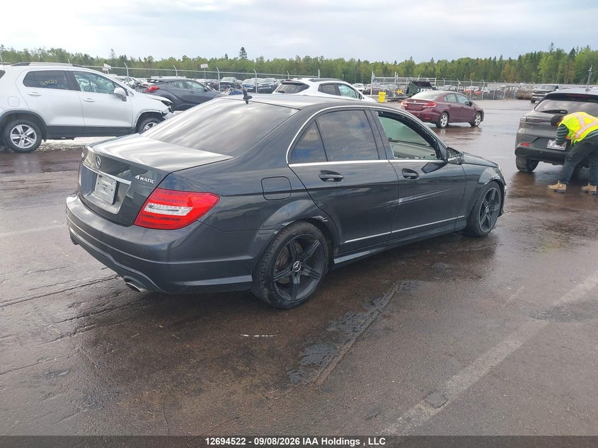 Vin: wddgf8ab1da869756, lot: 3099504, mercedes-benz c 300 4matic 20134
